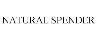 NATURAL SPENDER trademark