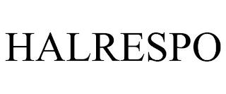 HALRESPO trademark