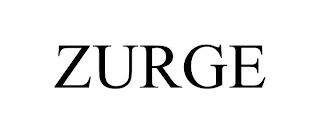 ZURGE trademark