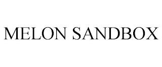 MELON SANDBOX trademark