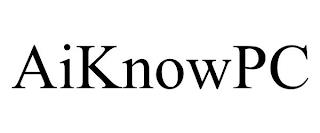 AIKNOWPC trademark