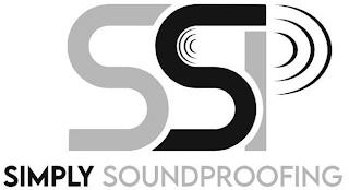 SSP SIMPLY SOUNDPROOFING trademark