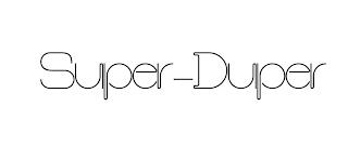 SUPER-DUPER trademark