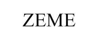 ZEME trademark