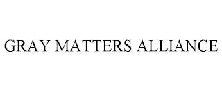 GRAY MATTERS ALLIANCE trademark