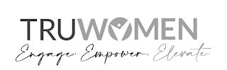 TRUWOMEN ENGAGE. EMPOWER. ELEVATE. trademark