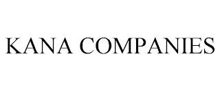 KANA COMPANIES trademark