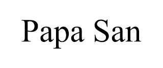 PAPA SAN trademark