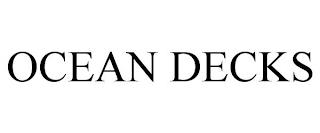 OCEAN DECKS trademark