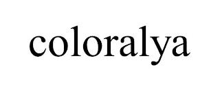 COLORALYA trademark