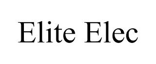 ELITE ELEC trademark