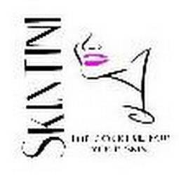 SKINTINI THE COCKTAIL FOR YOUR SKIN trademark