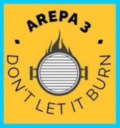 AREPA 3 DON'T LET IT BURN trademark