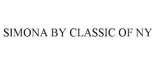 SIMONA BY CLASSIC OF NY trademark