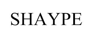 SHAYPE trademark