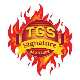 TGS SIGNATURE BBQ SAUCE trademark