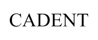 CADENT trademark