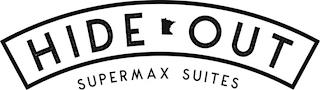 HIDE OUT SUPERMAX SUITES trademark