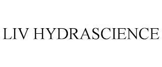 LIV HYDRASCIENCE trademark