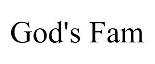 GOD'S FAM trademark