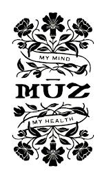 MY MIND MUZ MY HEALTH trademark