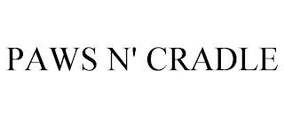 PAWS N' CRADLE trademark