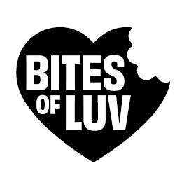 BITES OF LUV trademark