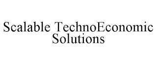 SCALABLE TECHNOECONOMIC SOLUTIONS trademark