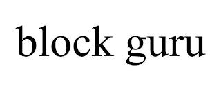 BLOCK GURU trademark