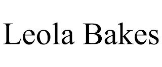 LEOLA BAKES trademark