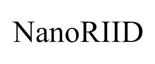 NANORIID trademark