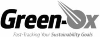 GREEN-OX FAST-TRACKING YOUR SUSTAINABILITY GOALS trademark