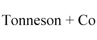 TONNESON + CO trademark