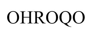 OHROQO trademark