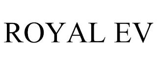 ROYAL EV trademark