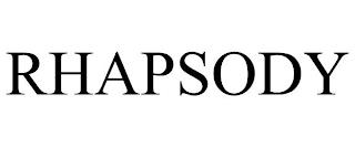 RHAPSODY trademark