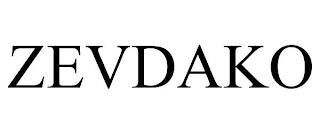 ZEVDAKO trademark