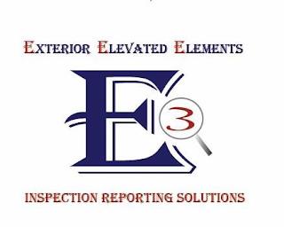 EXTERIOR ELEVATED ELEMENTS E 3 INSPECTION REPORTING SOLUTIONS trademark