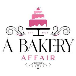 A BAKERY AFFAIR EST 2023 trademark