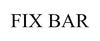 FIX BAR trademark