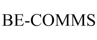 BE-COMMS trademark