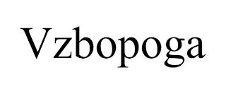 VZBOPOGA trademark