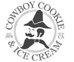 COWBOY COOKIE & ICE CREAM EST 1978 SLO CA trademark