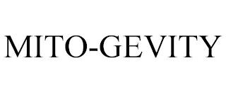 MITO-GEVITY trademark