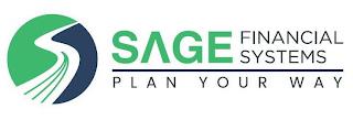 SAGE FINANCIAL SYSTEMS PLAN YOUR WAY trademark