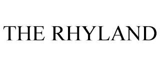 THE RHYLAND trademark