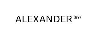 ALEXANDER (BY) trademark