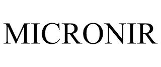 MICRONIR trademark