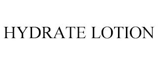 HYDRATE LOTION trademark