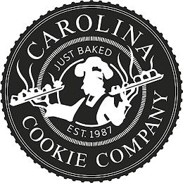 CAROLINA COOKIE COMPANY JUST BAKED EST. 1987 trademark